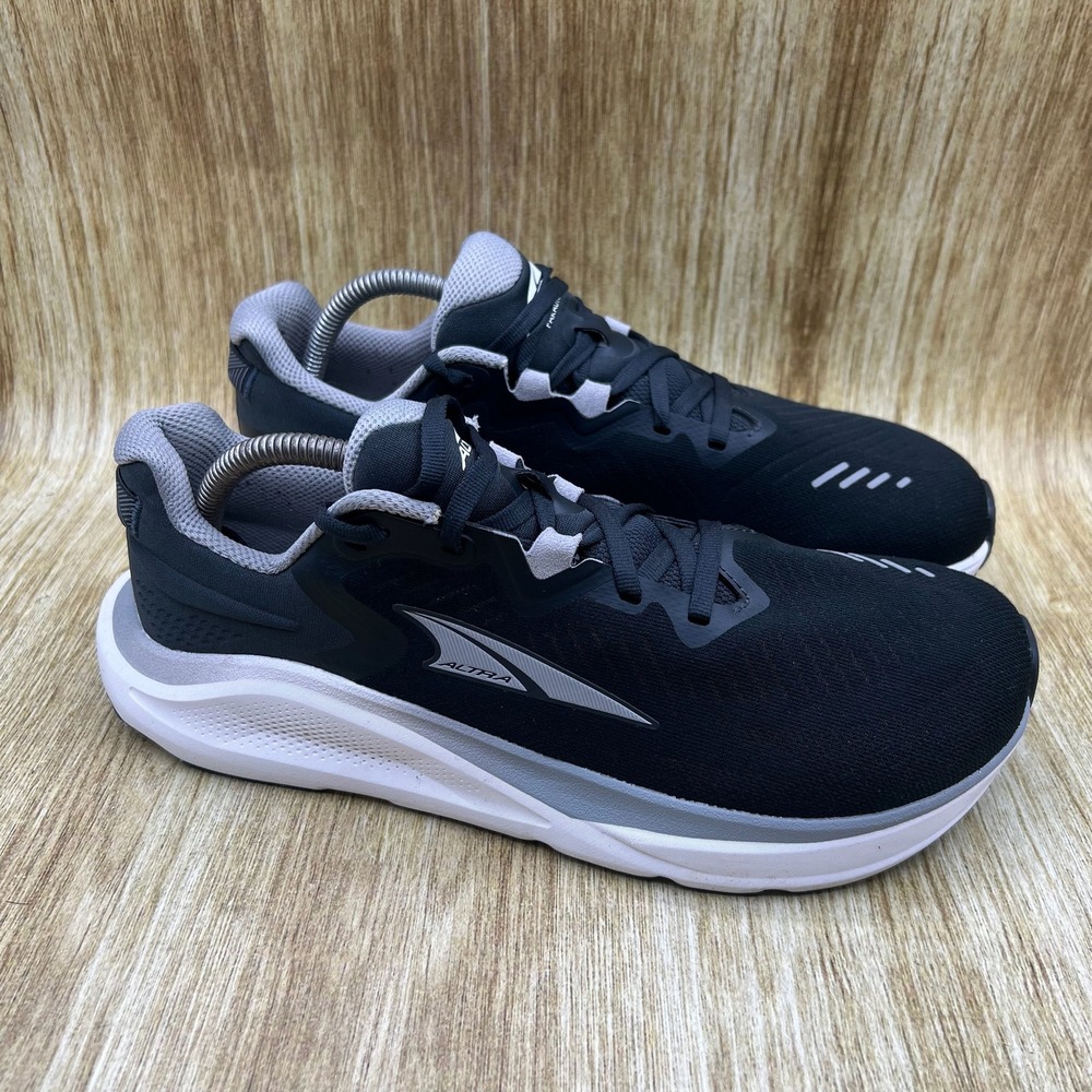 Altra Paradigm 8 Running Shoes Women's Size 10.5 Black Gray AL0A85RN010